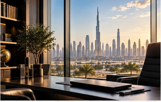 Executive Dubai Office Skyline