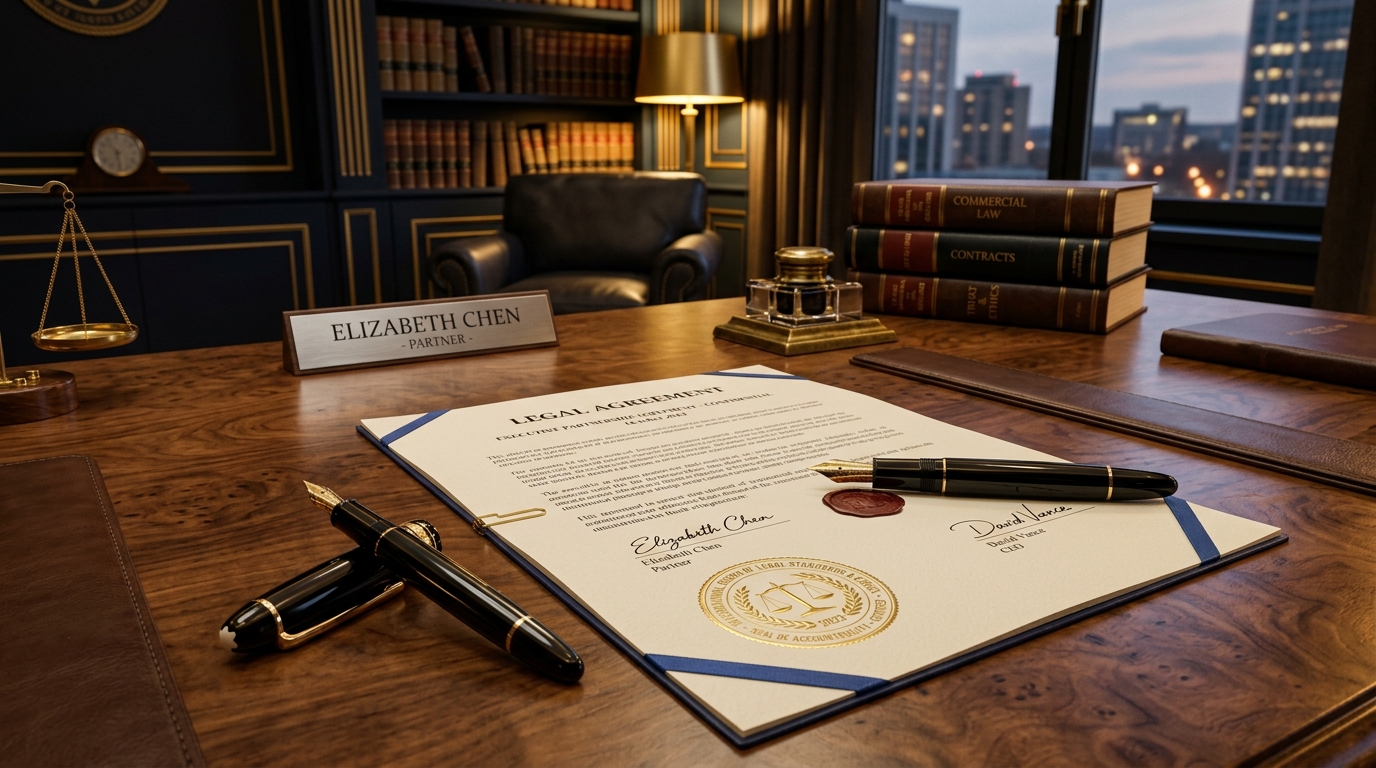 One Point of Accountability Executive Legal Seal